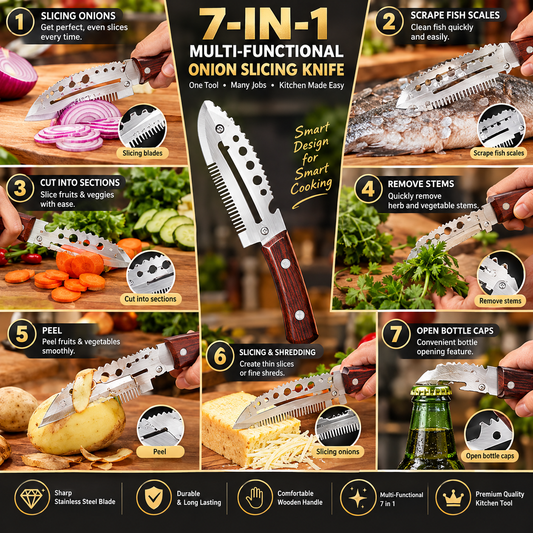 7-in-1 Multifunctional Kitchen Cutter & Slicer